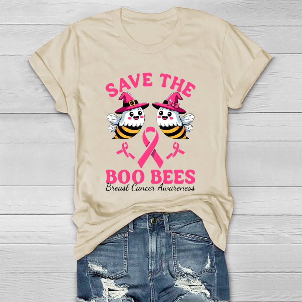 Save The Boo Bees Breast Cancer Awareness Healthwear T-shirt