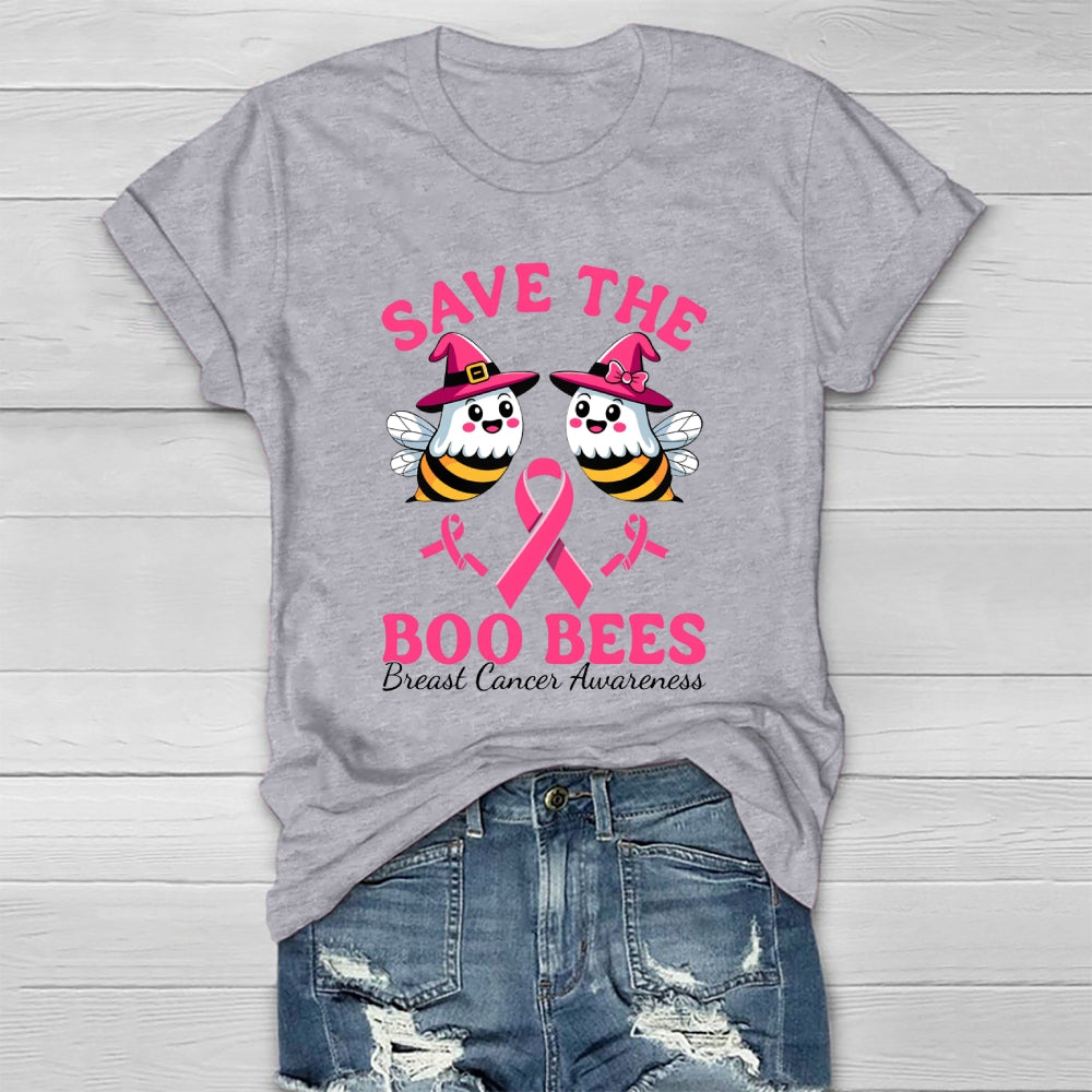Save The Boo Bees Breast Cancer Awareness Healthwear T-shirt