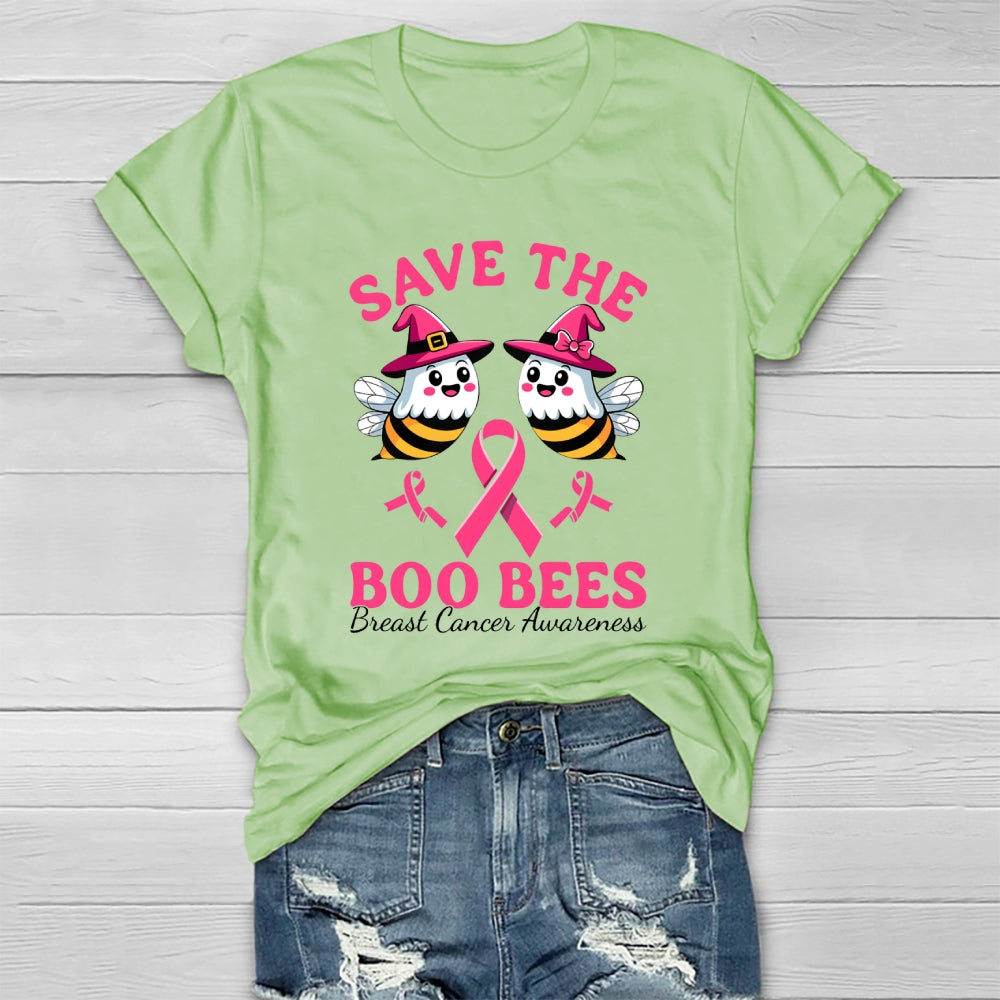 Save The Boo Bees Breast Cancer Awareness Healthwear T-shirt