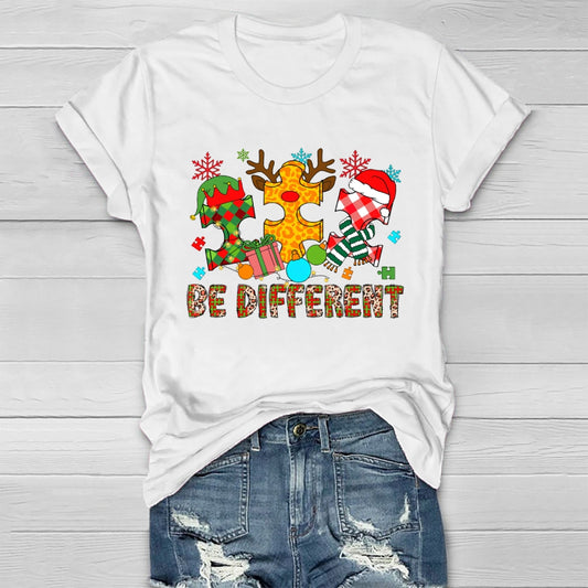 Be Different Christmas Healthwear T-shirt