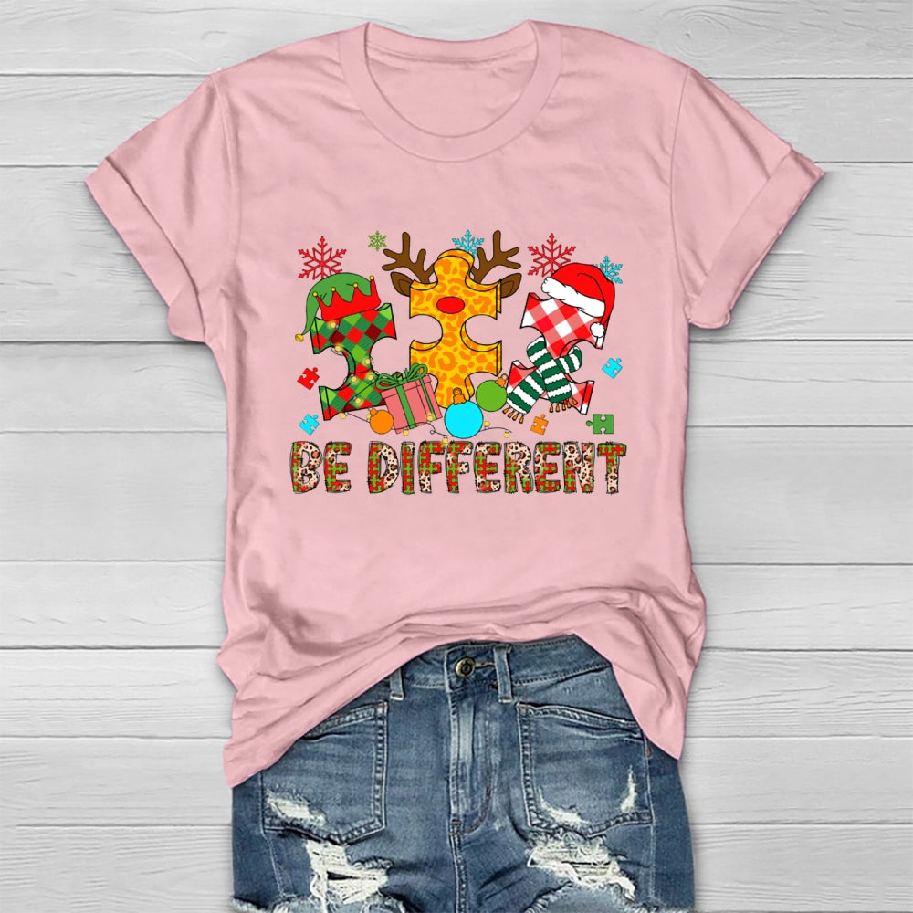 Be Different Christmas Healthwear T-shirt