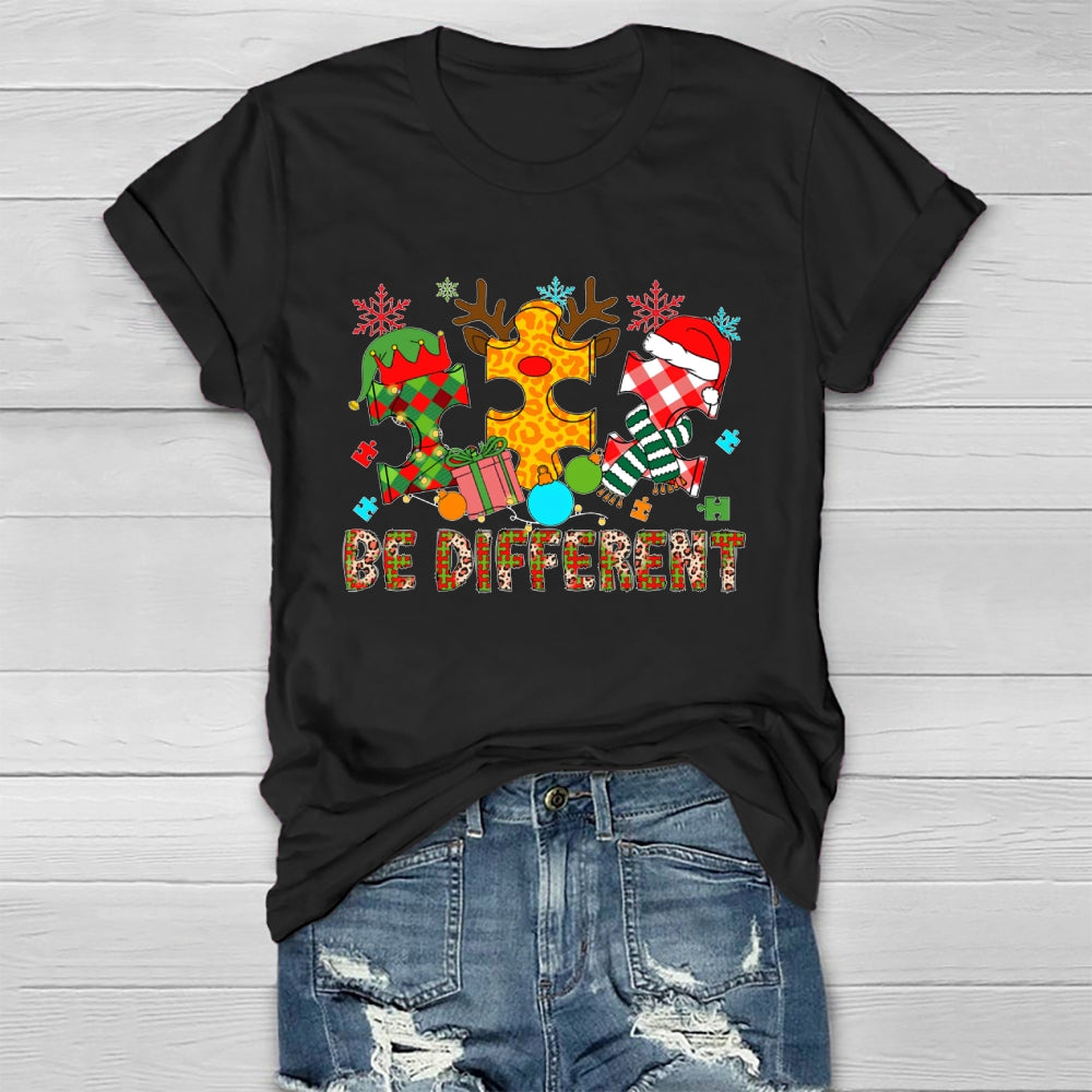 Be Different Christmas Healthwear T-shirt