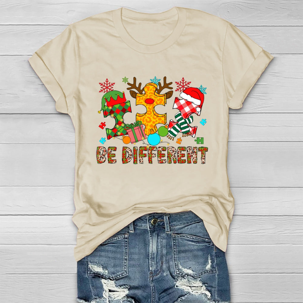 Be Different Christmas Healthwear T-shirt