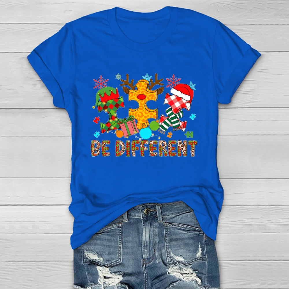 Be Different Christmas Healthwear T-shirt