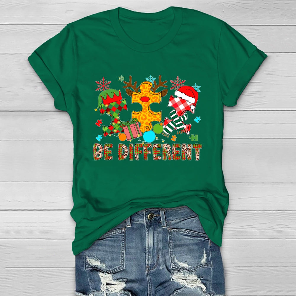Be Different Christmas Healthwear T-shirt