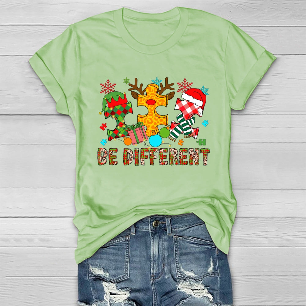 Be Different Christmas Healthwear T-shirt