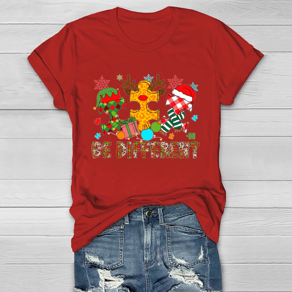 Be Different Christmas Healthwear T-shirt