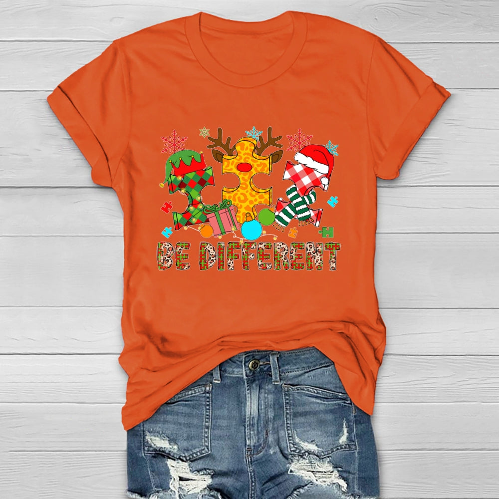 Be Different Christmas Healthwear T-shirt