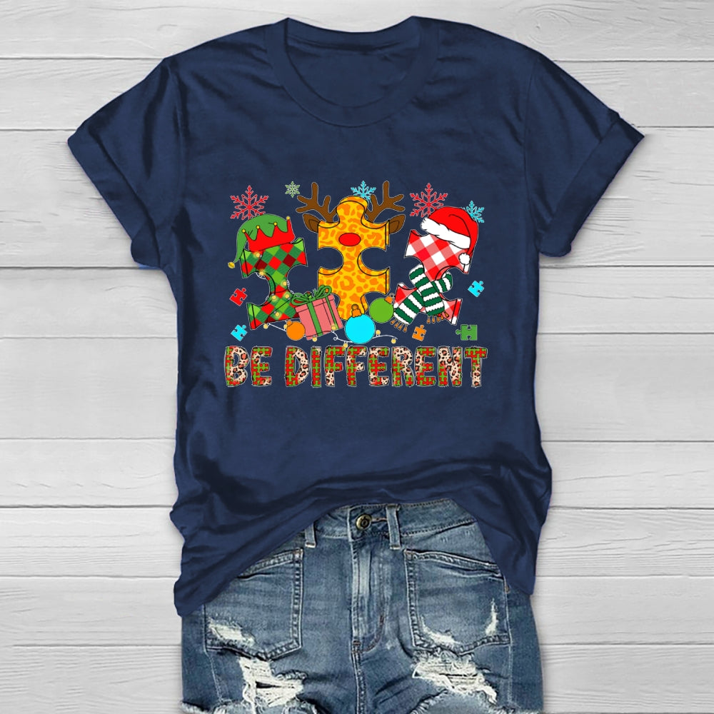 Be Different Christmas Healthwear T-shirt
