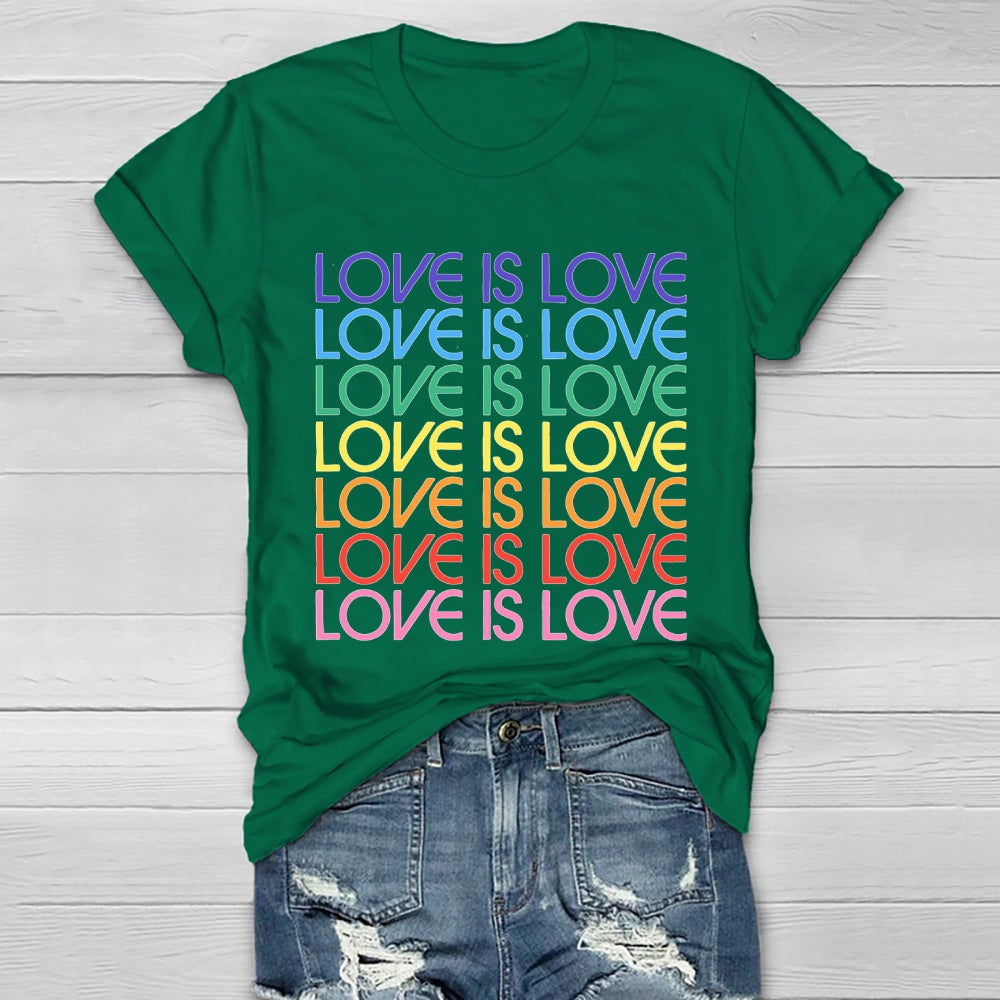 Love Is Love Healthwear T-shirt