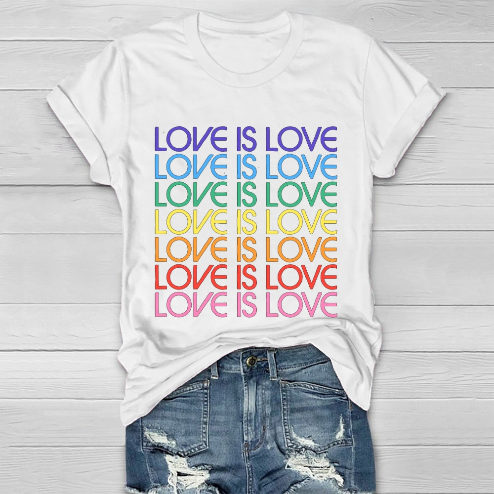 Love Is Love Healthwear T-shirt