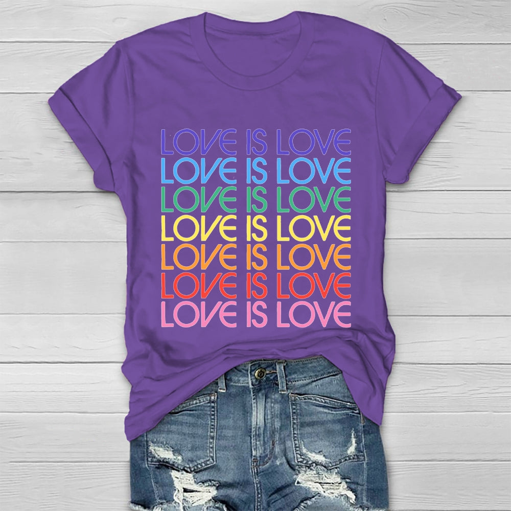 Love Is Love Healthwear T-shirt