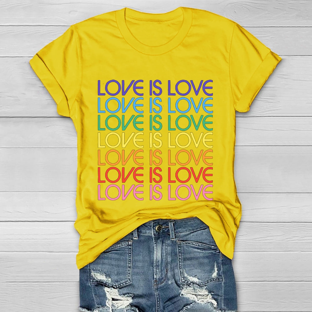 Love Is Love Healthwear T-shirt