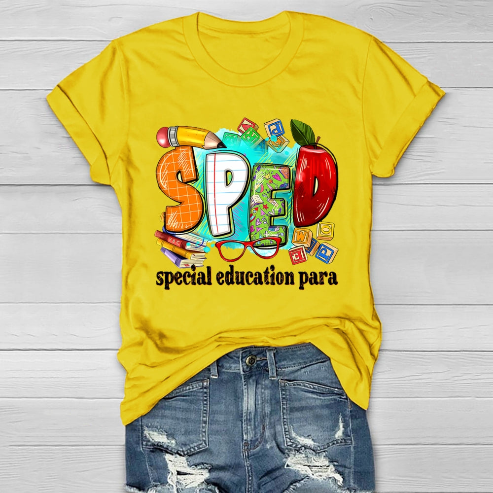 Sped Special Education Para  Healthwear T-shirt
