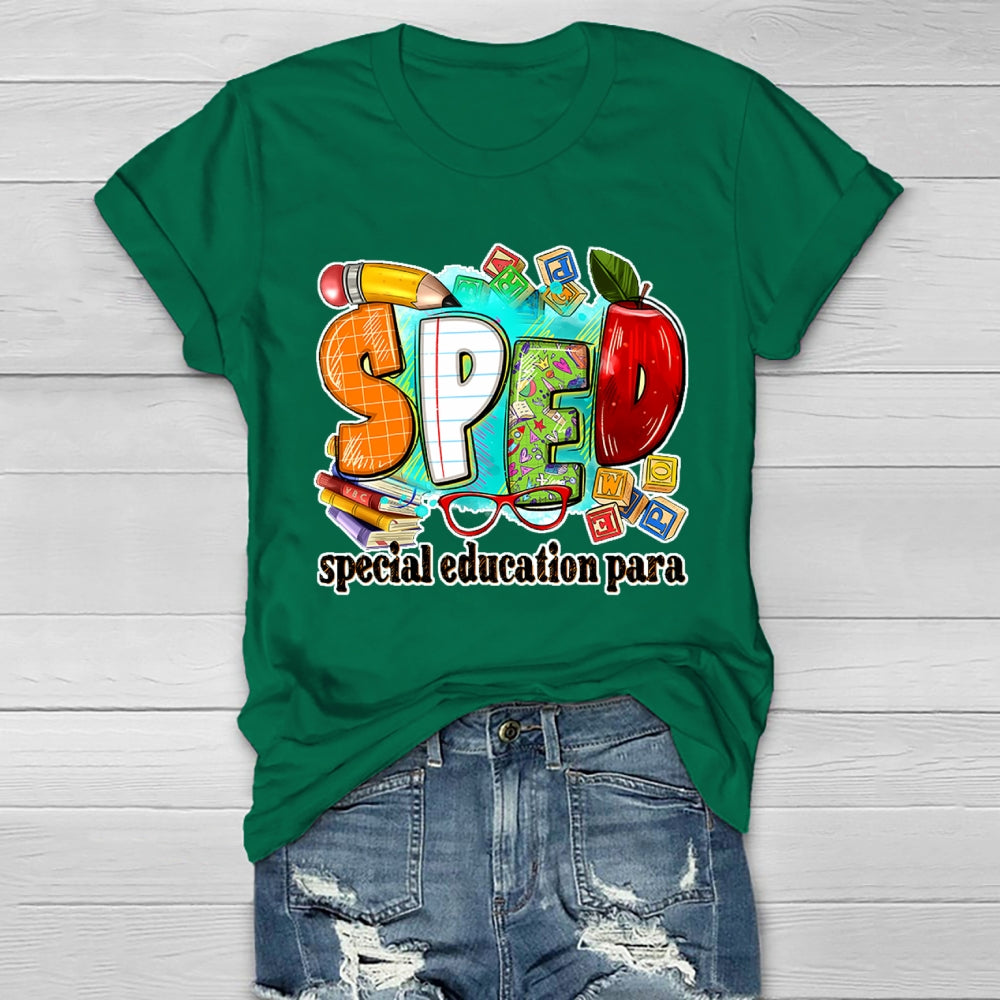 Sped Special Education Para  Healthwear T-shirt