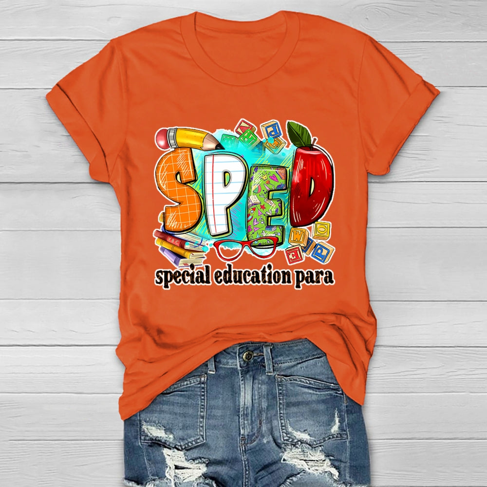 Sped Special Education Para  Healthwear T-shirt