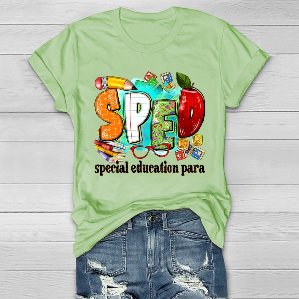 Sped Special Education Para  Healthwear T-shirt