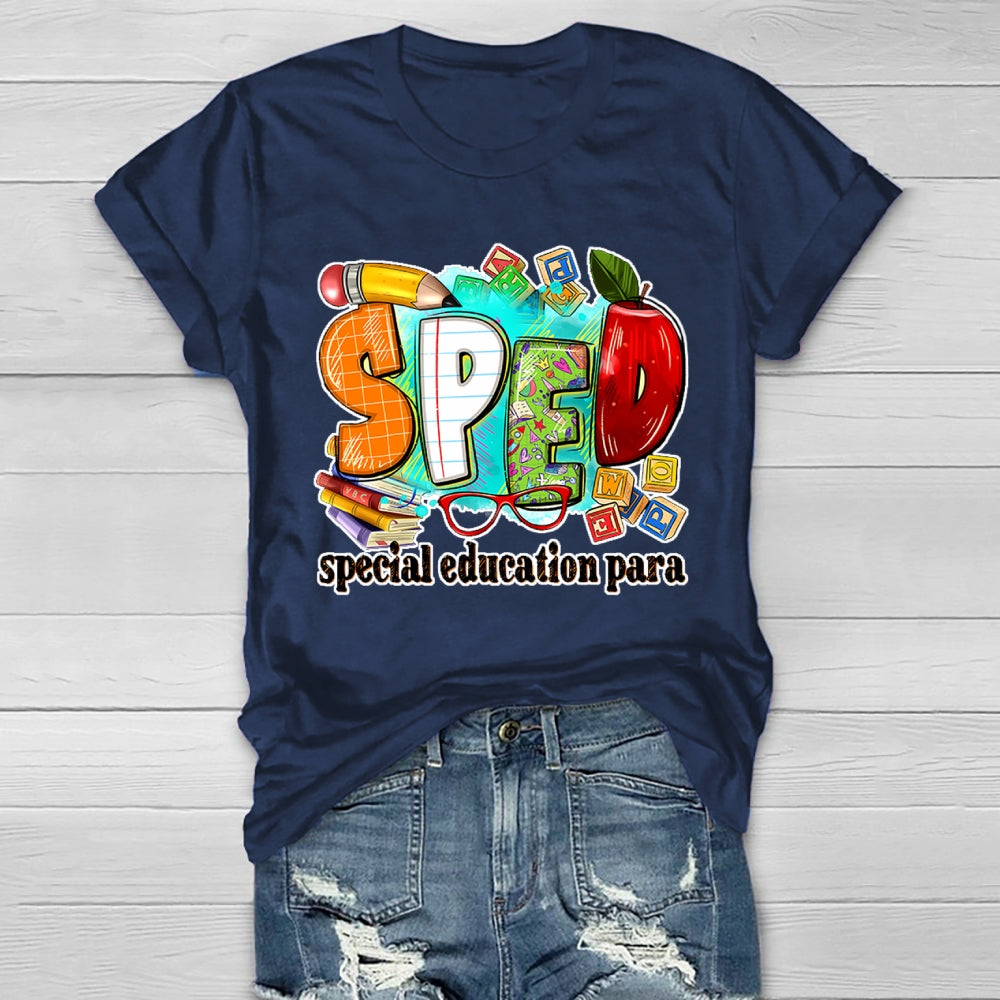 Sped Special Education Para  Healthwear T-shirt