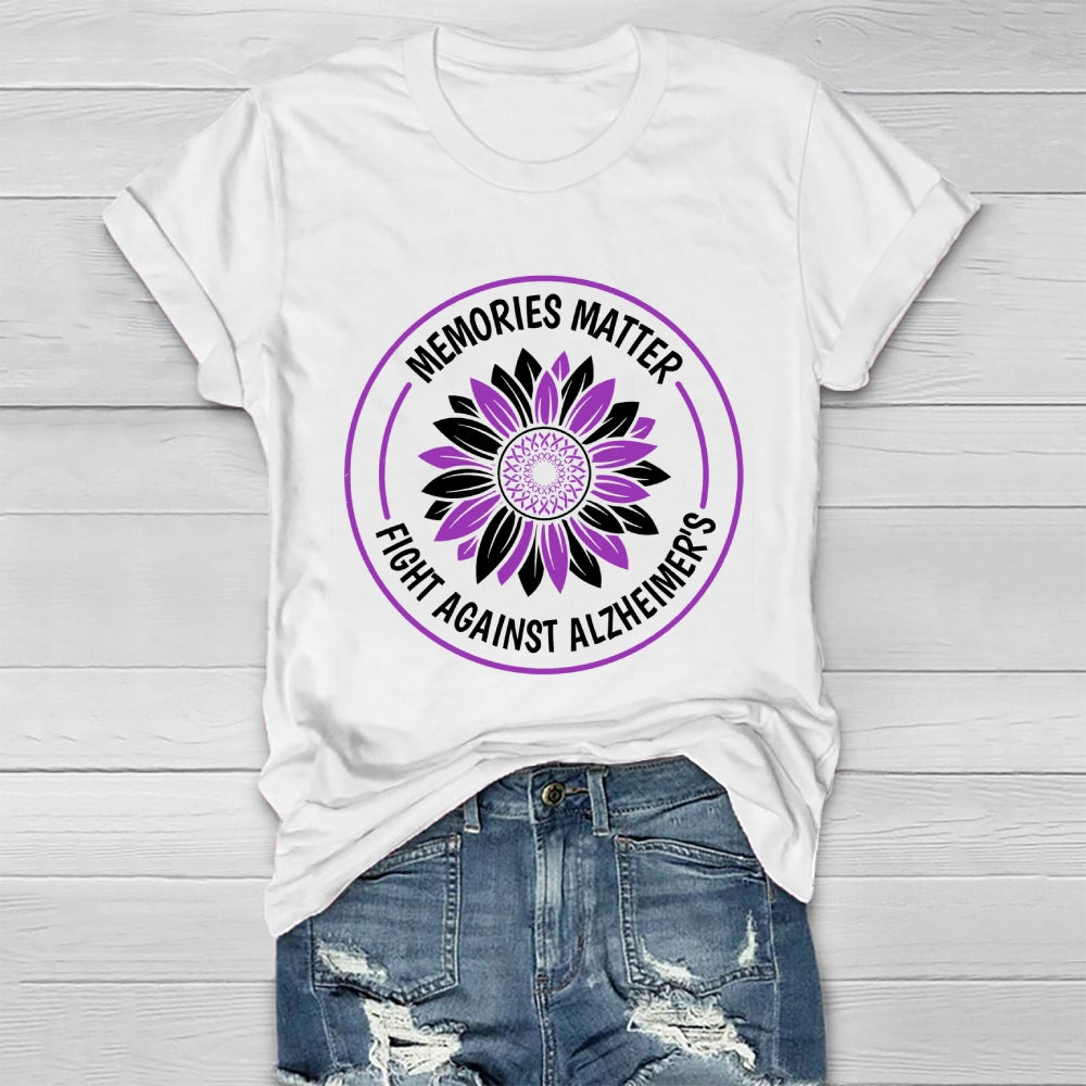 Memories Matter Fight Against Alzheimer's Healthwear T-shirt