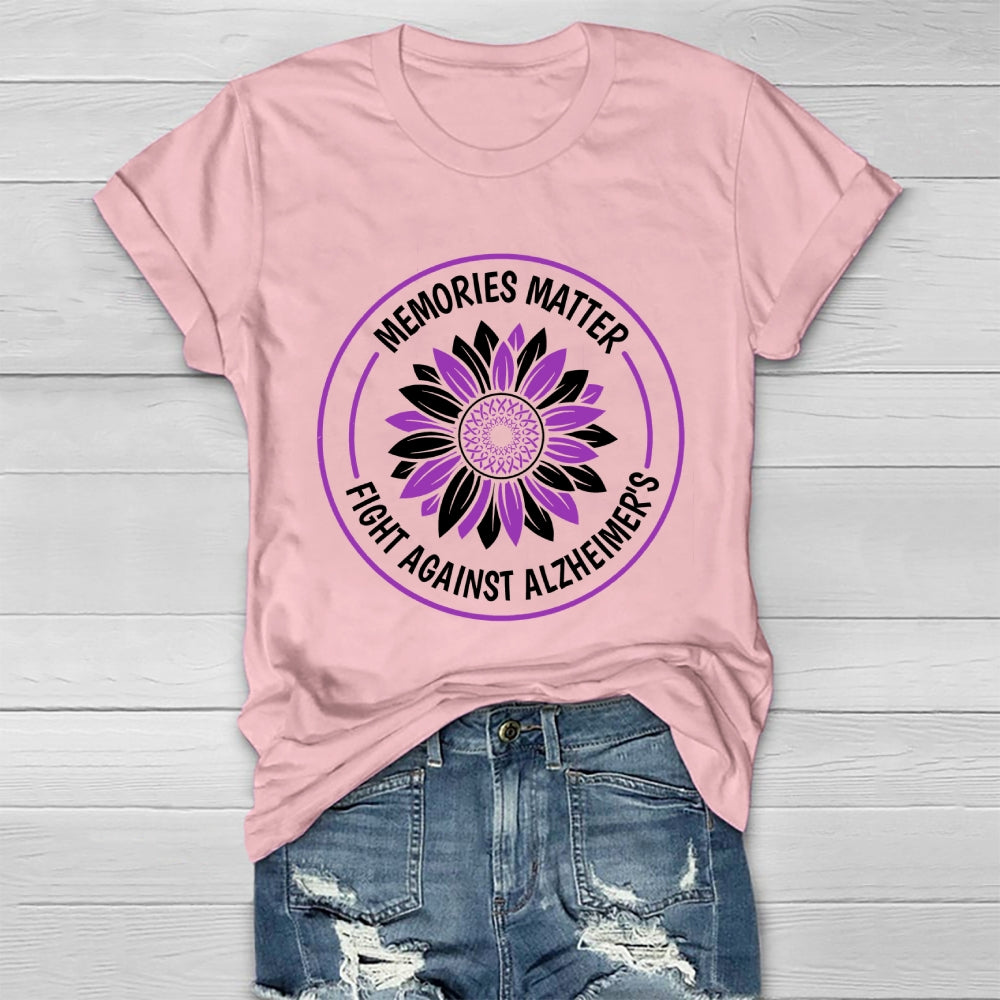 Memories Matter Fight Against Alzheimer's Healthwear T-shirt