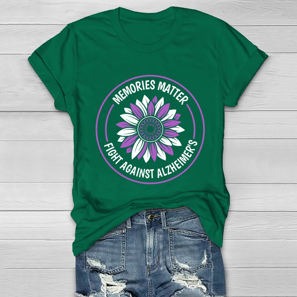 Memories Matter Fight Against Alzheimer's Healthwear T-shirt