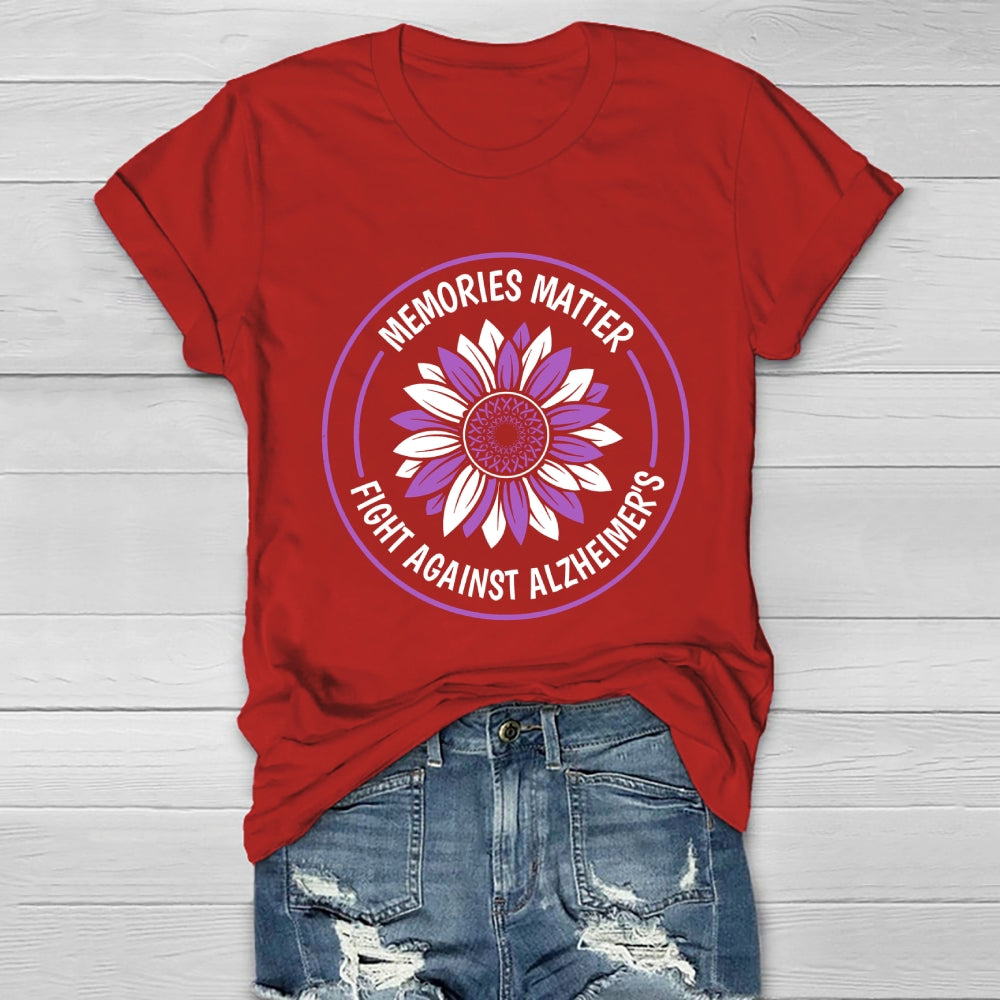Memories Matter Fight Against Alzheimer's Healthwear T-shirt