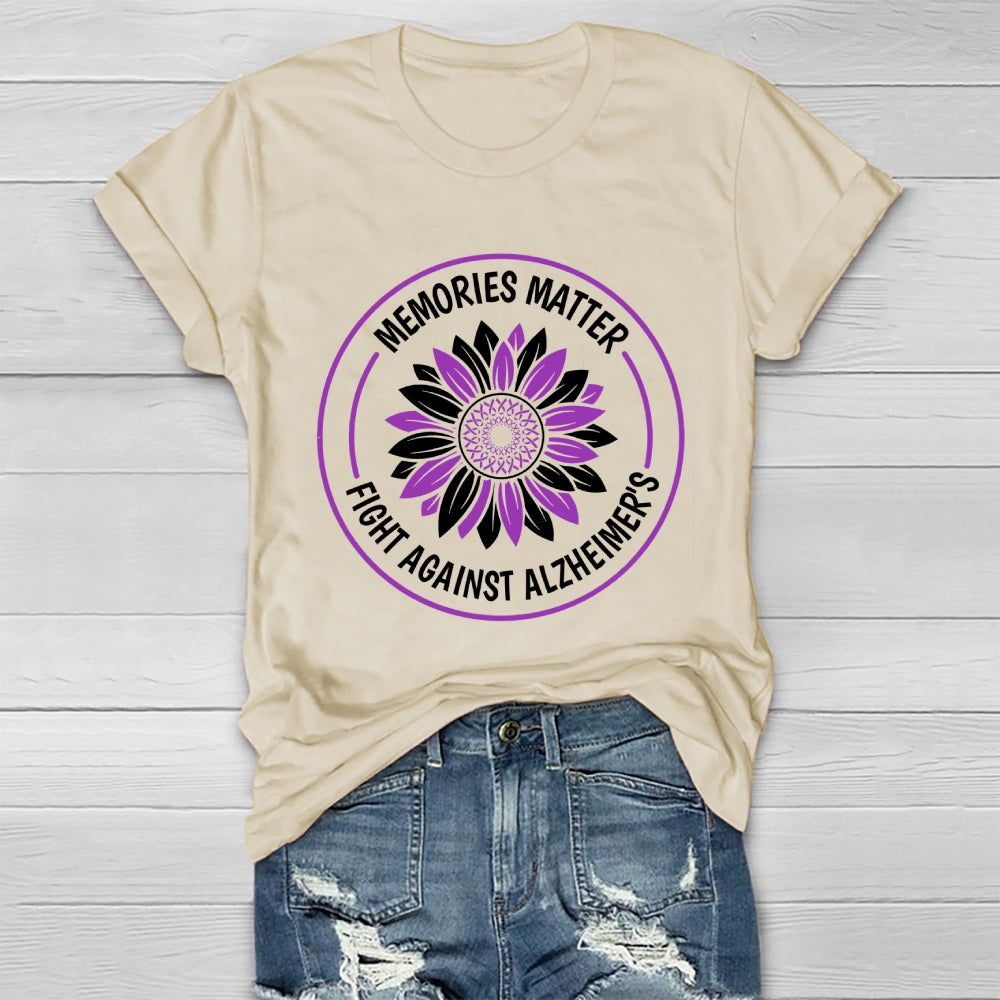 Memories Matter Fight Against Alzheimer's Healthwear T-shirt