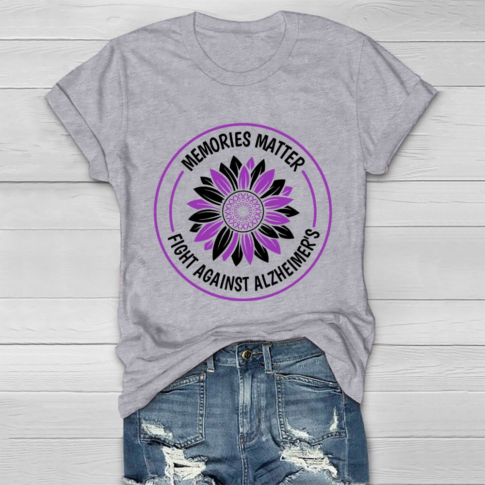 Memories Matter Fight Against Alzheimer's Healthwear T-shirt