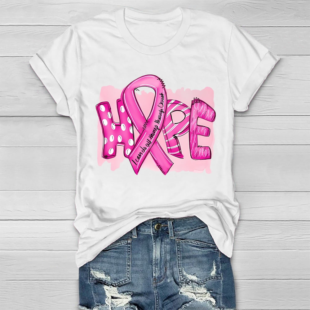 I Can Do All Things Through Christ  Healthwear T-shirt