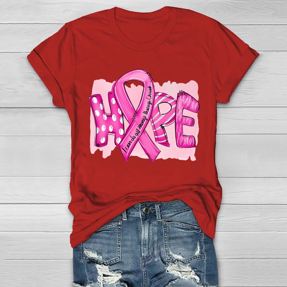 I Can Do All Things Through Christ  Healthwear T-shirt