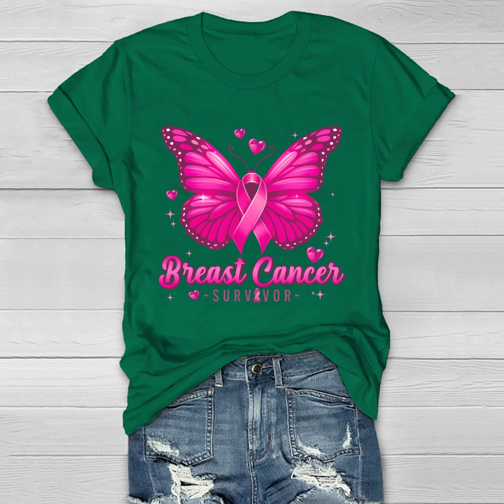 Breast Cancer Survivor Healthwear T-shirt