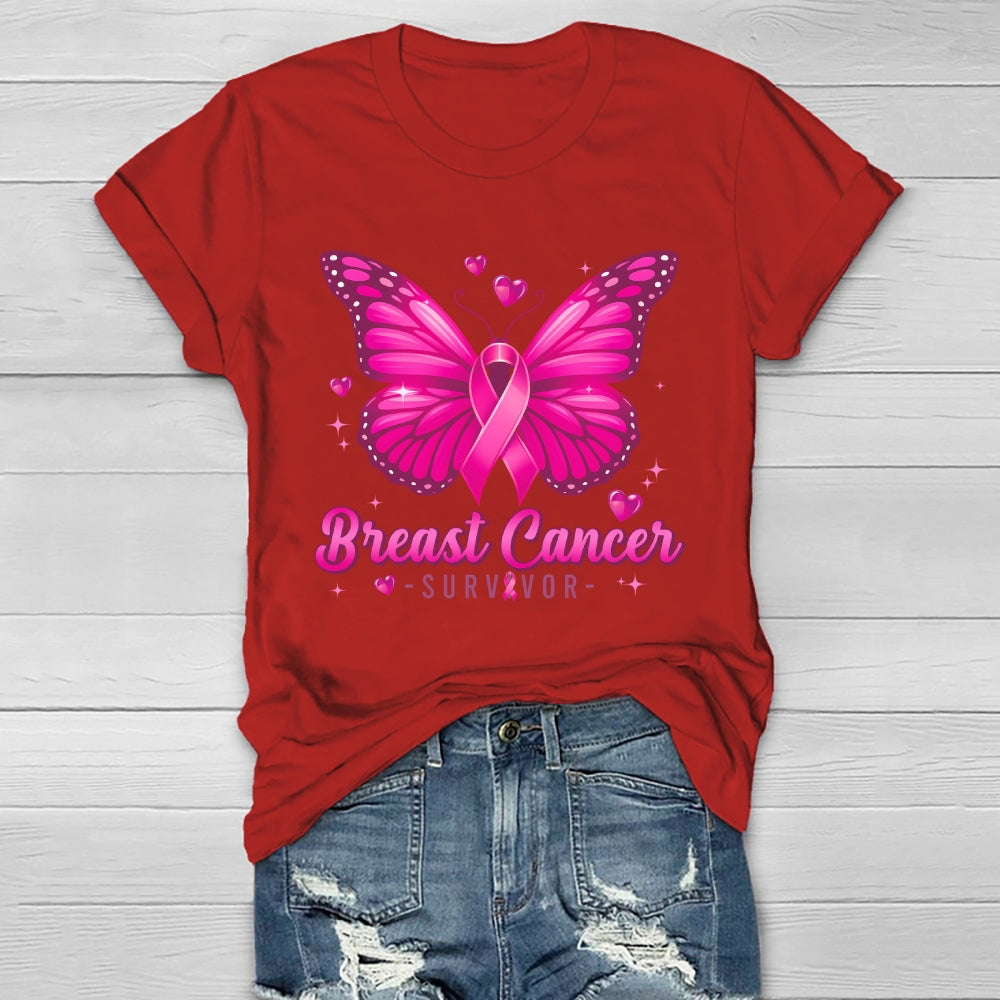 Breast Cancer Survivor Healthwear T-shirt