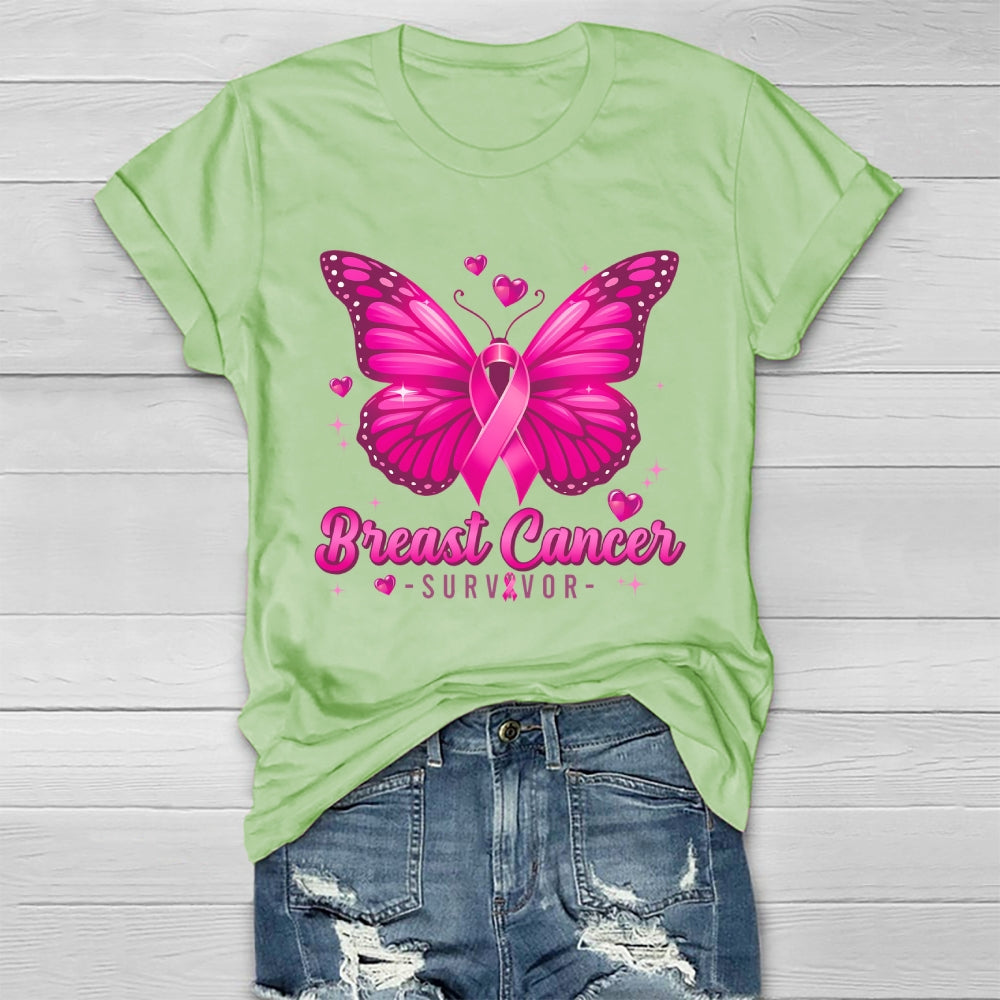 Breast Cancer Survivor Healthwear T-shirt