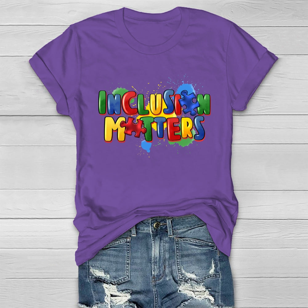 Inclusion Matters Healthwear T-shirt