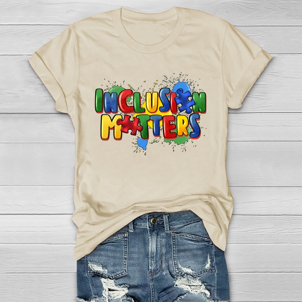 Inclusion Matters Healthwear T-shirt