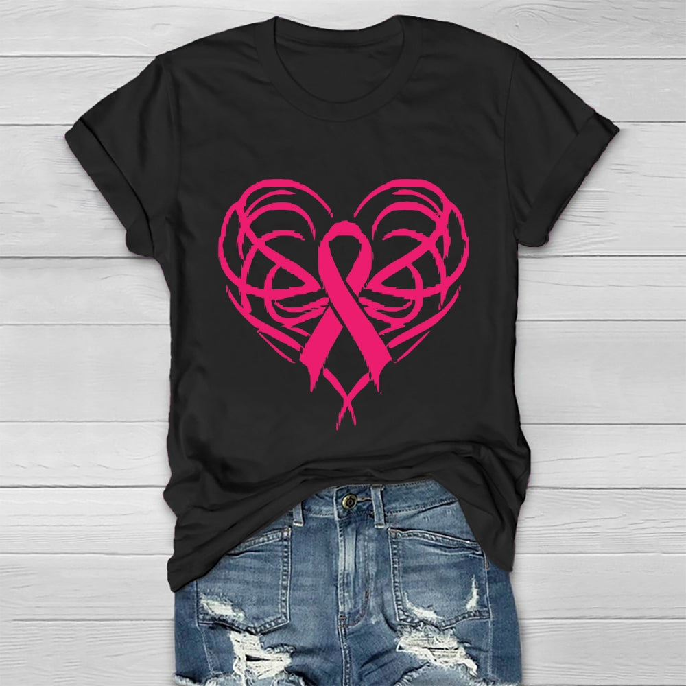 Pink Ribbon Love Healthwear T-shirt