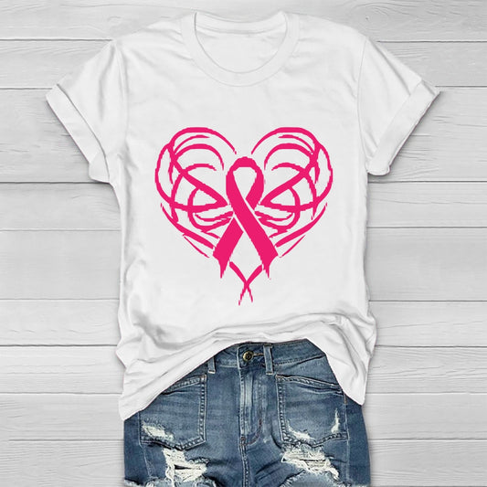 Pink Ribbon Love Healthwear T-shirt