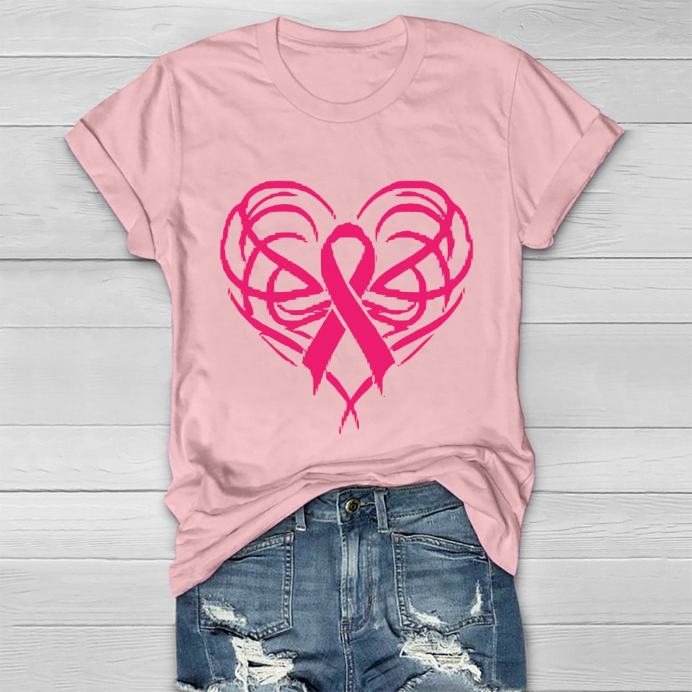 Pink Ribbon Love Healthwear T-shirt