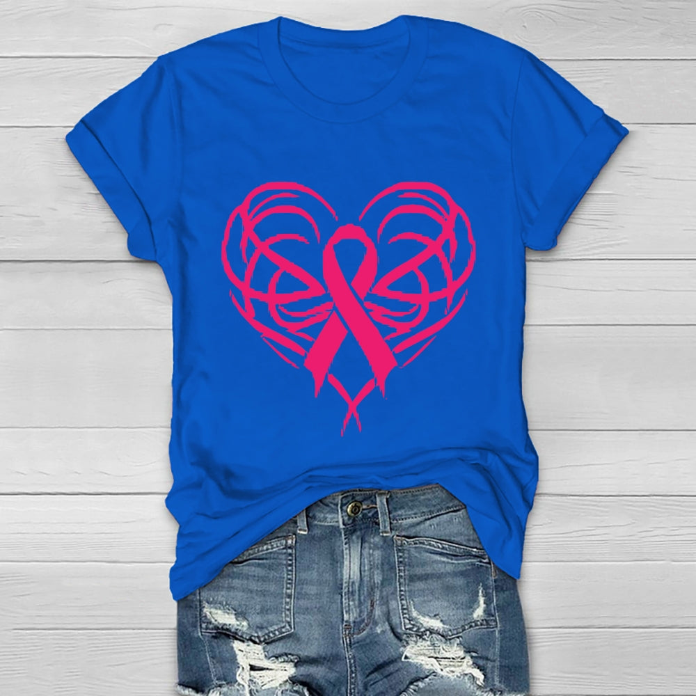 Pink Ribbon Love Healthwear T-shirt
