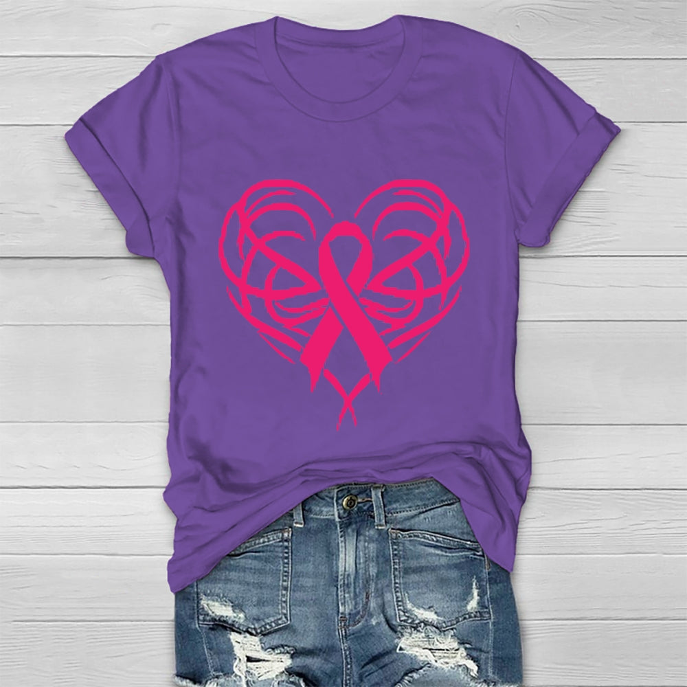Pink Ribbon Love Healthwear T-shirt