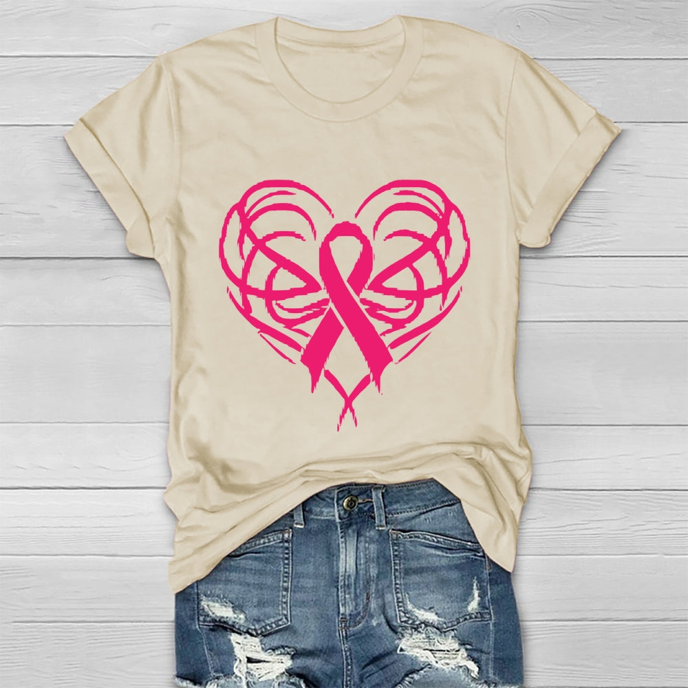 Pink Ribbon Love Healthwear T-shirt