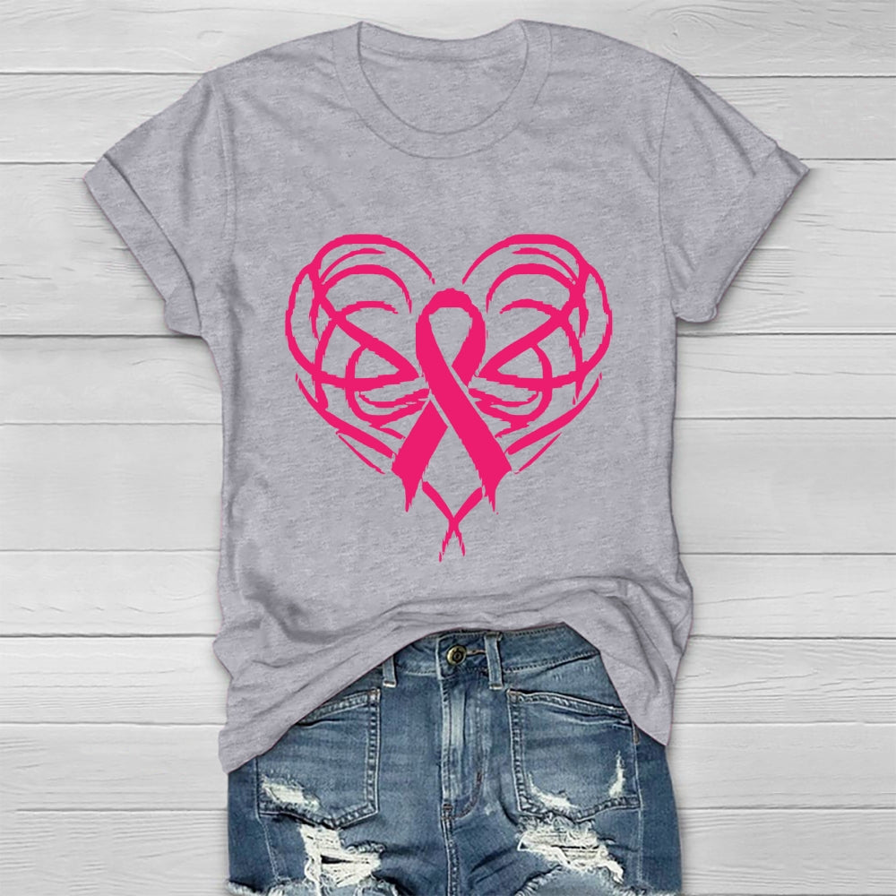 Pink Ribbon Love Healthwear T-shirt