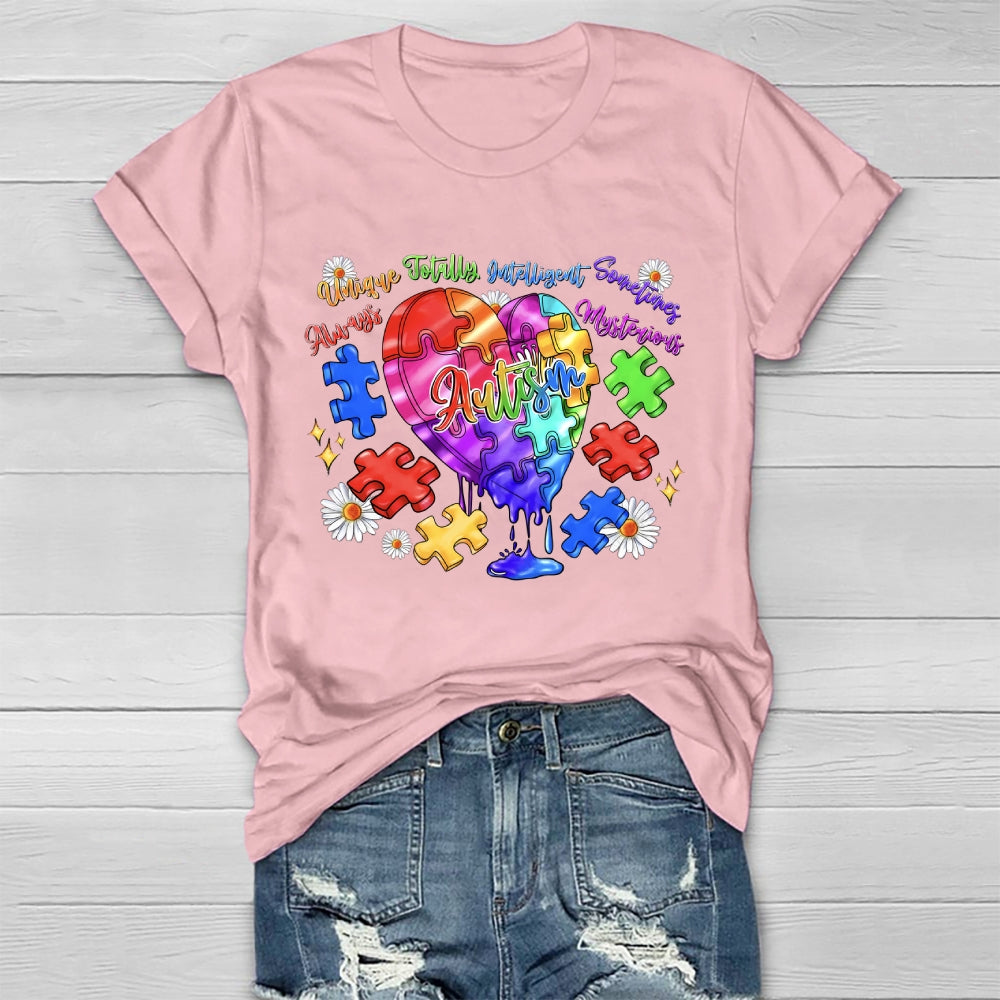 Autism Love Puzzle Healthwear T-shirt