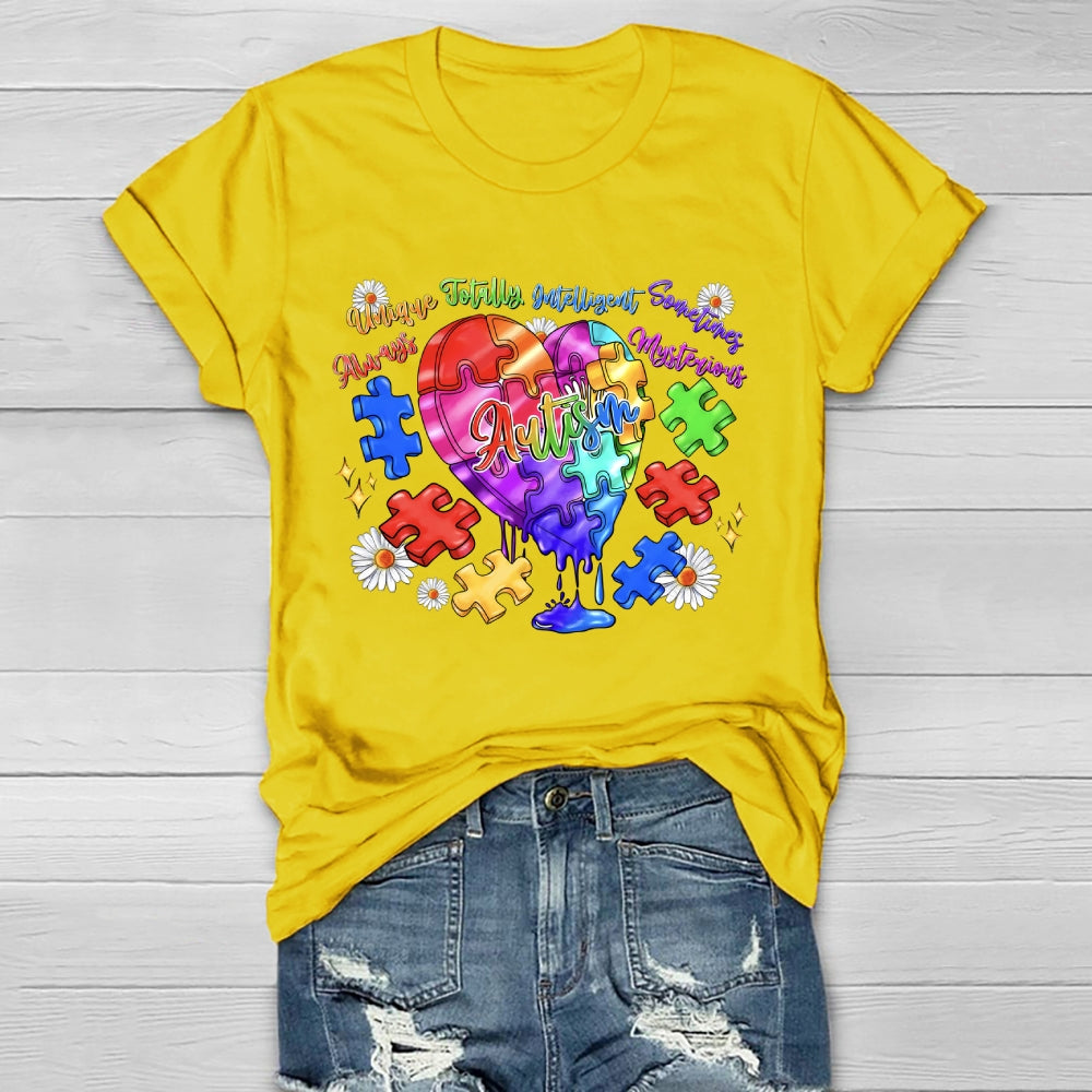 Autism Love Puzzle Healthwear T-shirt