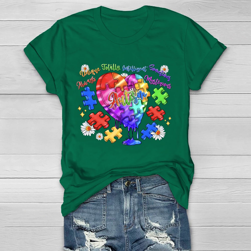 Autism Love Puzzle Healthwear T-shirt