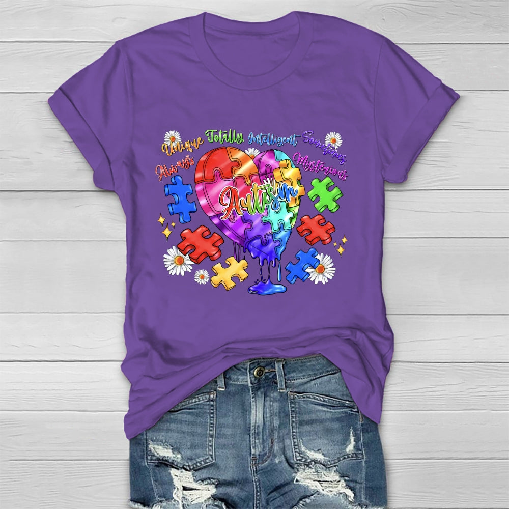 Autism Love Puzzle Healthwear T-shirt
