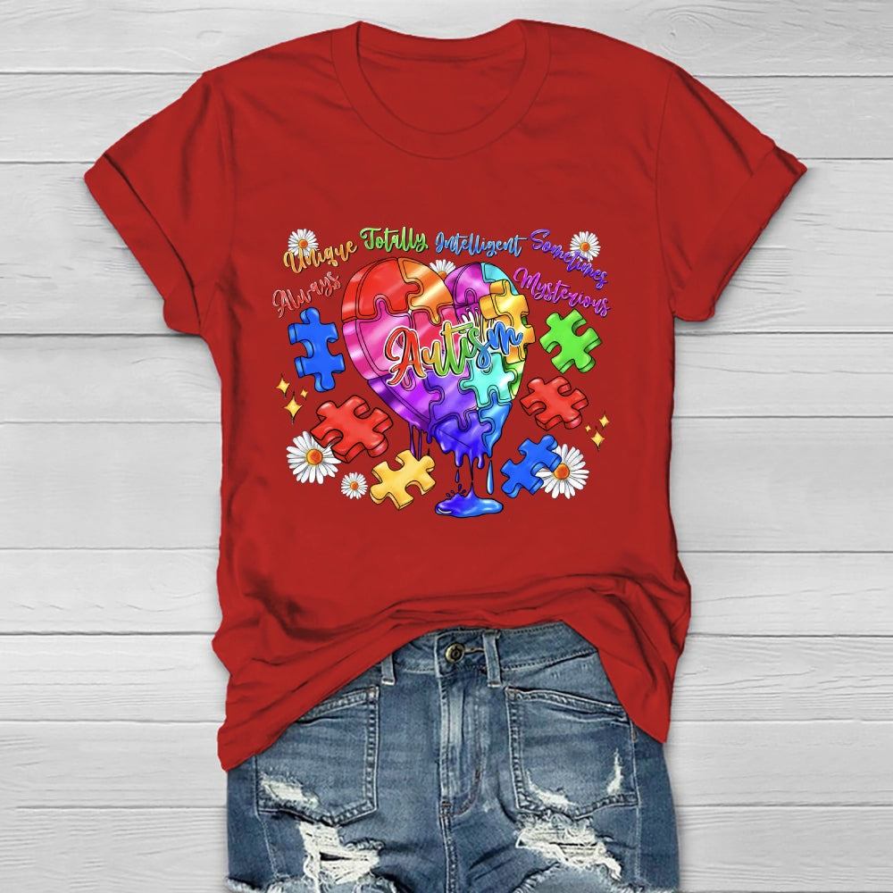 Autism Love Puzzle Healthwear T-shirt