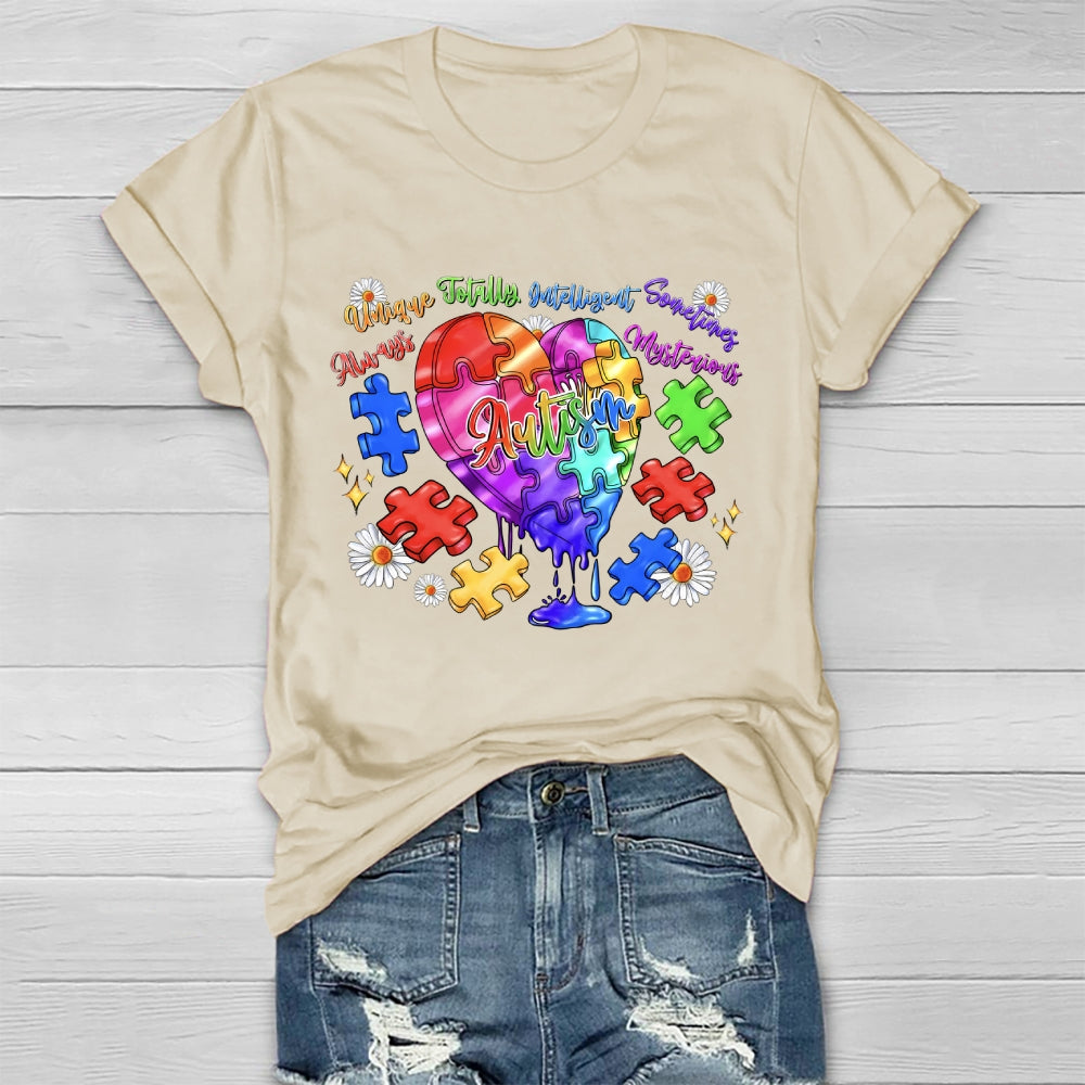 Autism Love Puzzle Healthwear T-shirt