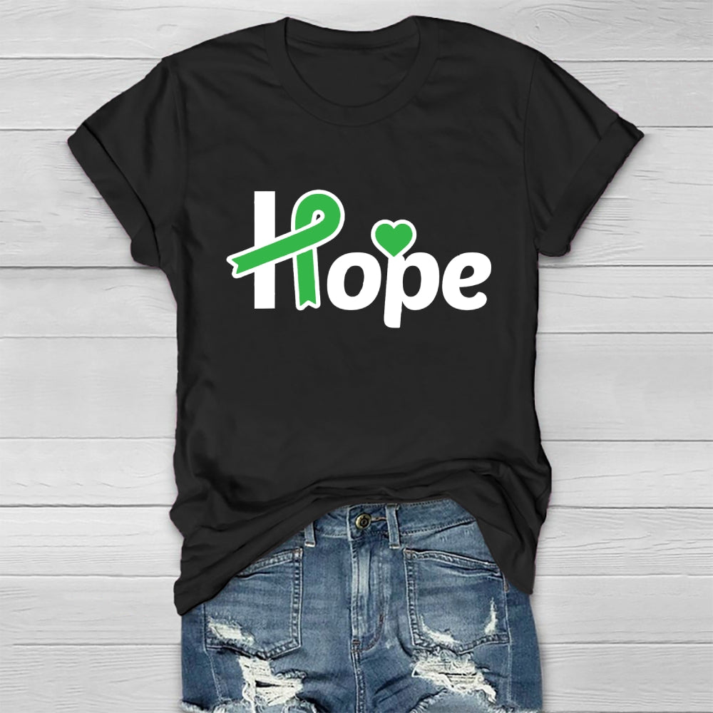 Hope Green Ribbon Healthwear T-shirt