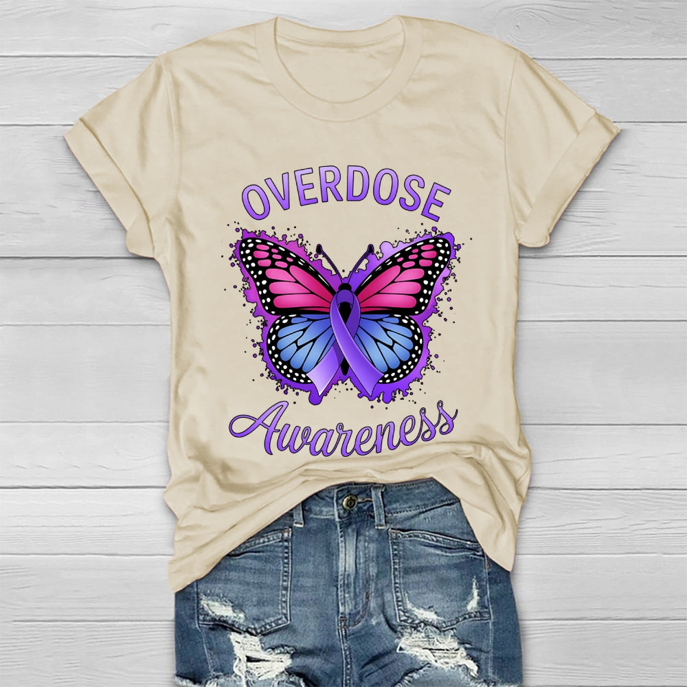 Overdose Awareness  Healthwear T-shirt